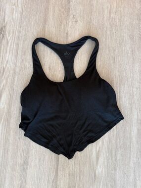 ALO Black Sports Bra Tank